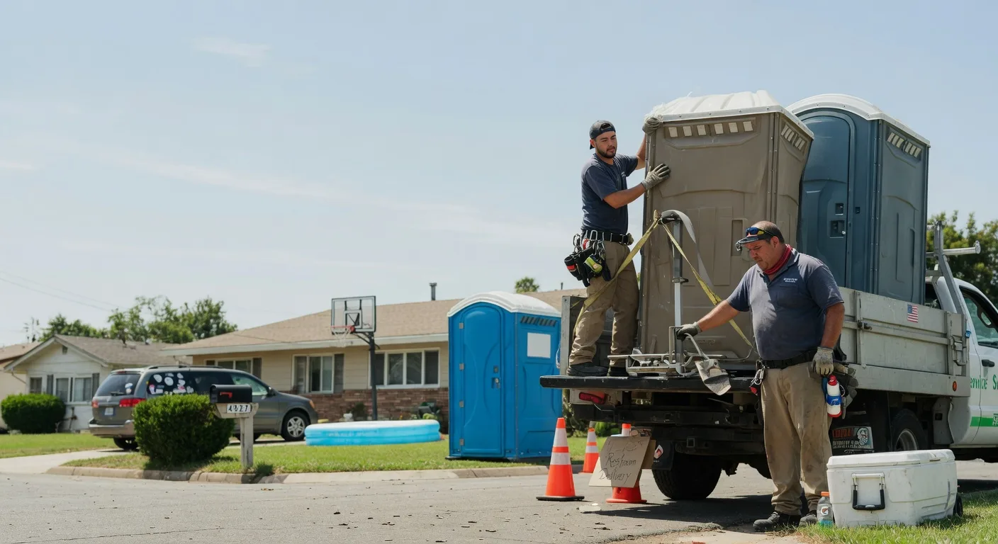Porta Potty Rental in Larned, KS near me